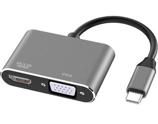 USB-C to HDMI and VGA Adapter