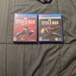 Spiderman And Spiderman Miles Morales PS4