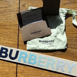 Burberry Gold Tone Bag Strap - Authentic 