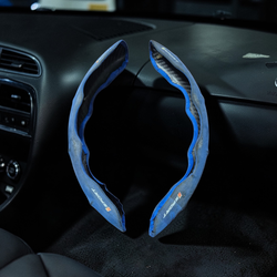 Steering wheel side covers