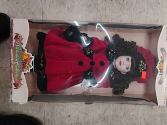 Victorian Collection Porcelain Doll in Box