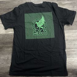 Adidas Men’s Mexico Soccer Shirt Medium Black 