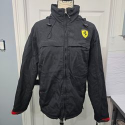 Chamarra Ferrari Scuderia Térmica Hombre M Negra