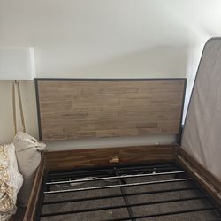 Queen bed frame