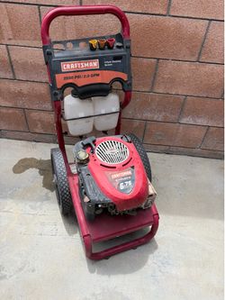 Craftsman gas pressure washer