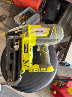 RYOBI ONE+ HP 18V Brushless Cordless 16-Gauge Straight Finish Nailer (Tool Only-I do have a battery to test it out and still has a couple of Nails-On