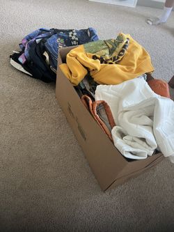 Bunch Of Boy Clothing