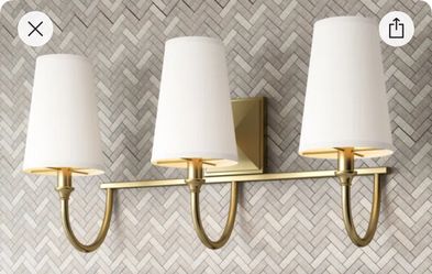 3 Light Dimmable Vanity Light 