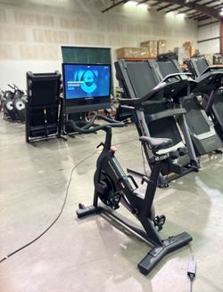 Nordictrack 2025 Studio 24 bike with touch screen and track display commercial or home use stationary bike