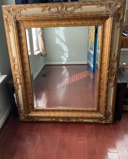 Large Gold wall Mirror