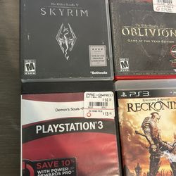 Skyrim PS3 Game Lot 