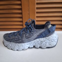 Nike Space Hippie 04 Mystic Navy/ Chambray Blue Marine Men's Sneaker * Size: 7