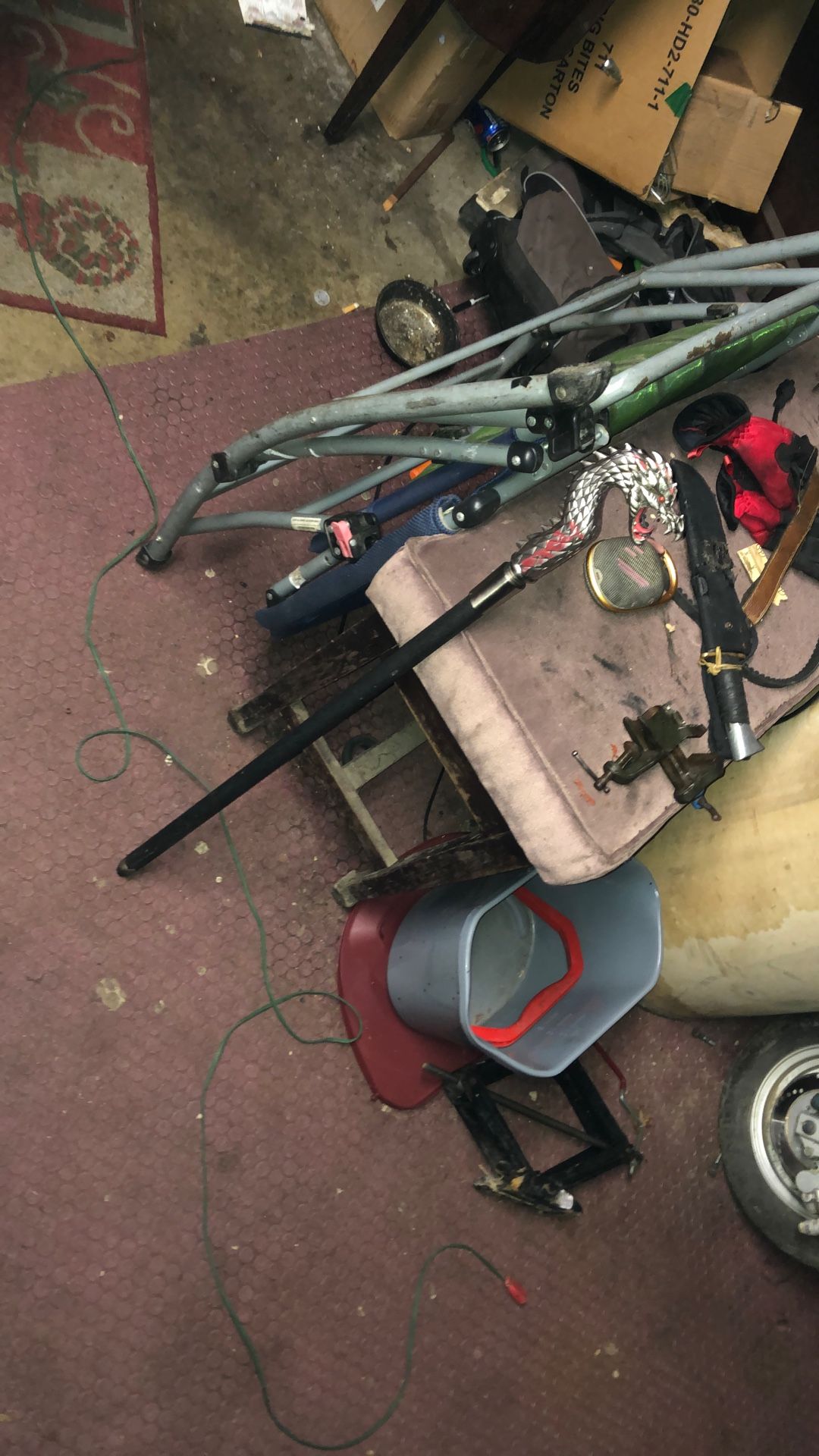 concealable, sword cane