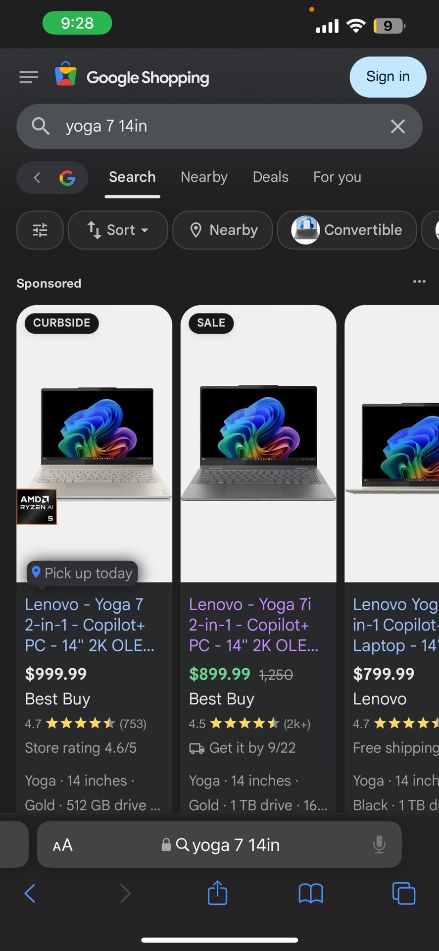 Yoga 7 14in Laptop 