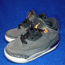Size 6c Air Jordan 3 Retro Fear