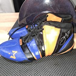 Storbury Sz. 11 Basketball Shoes Signed By Stephon Morbury 