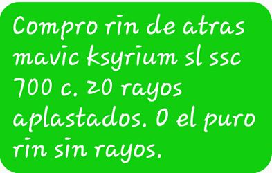 Mavic ksyrium