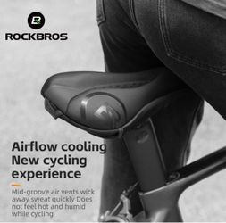 ROCKBROS Airflow Cooling Bike Saddle Cover