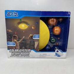 New Uncle Milton RC Solar System In My Room Light Motorized Planets Sun Rare