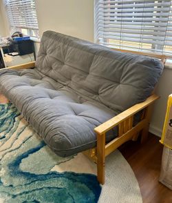 Queen Futon- Frame And Mattress