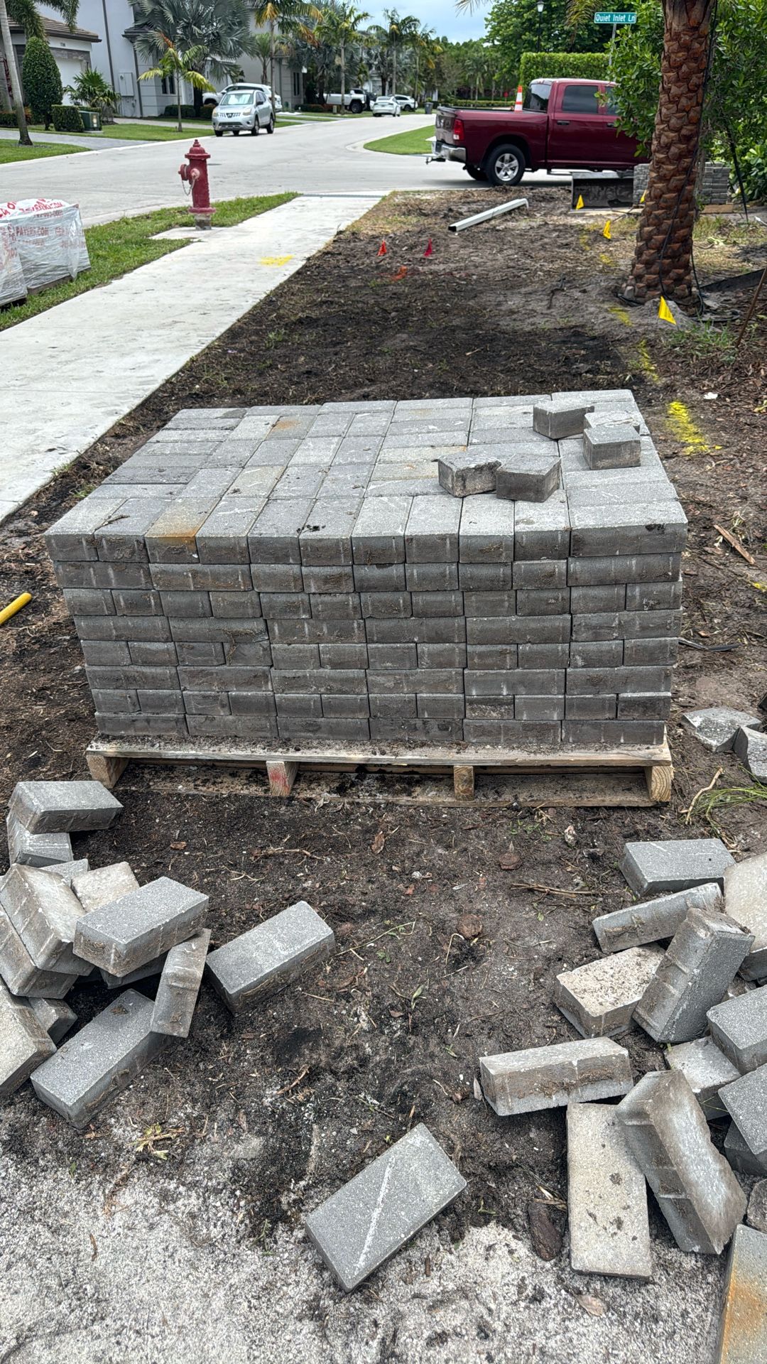 Used Pallet Of Bricks