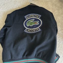Supreme X Lacoste Wool Jacket