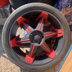 Tundra 24”wheels And Tires