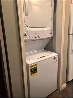 Large Stacked Washer Dryer Combo Unit