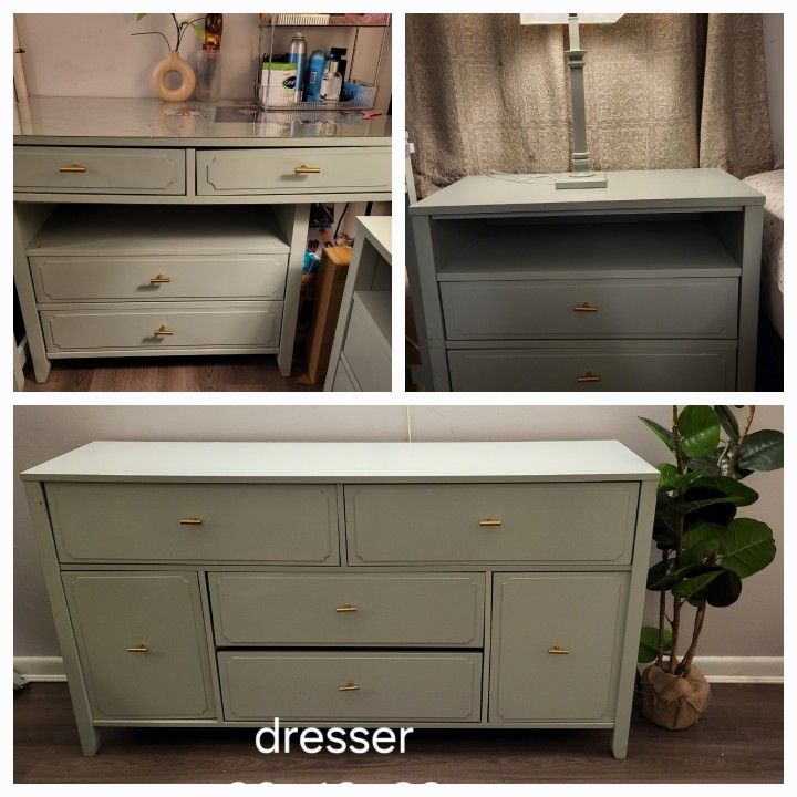 Bedroom Set With FREE Lamps