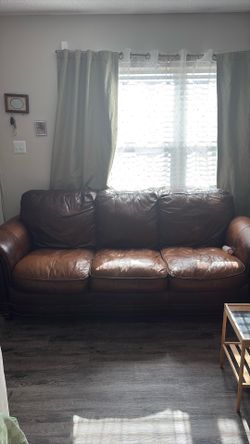 Brown couch