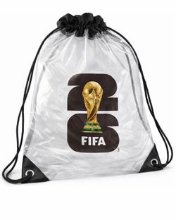 🏆FIFA World Cup™️ 2026⚽️ Clear Drawstring backpack
