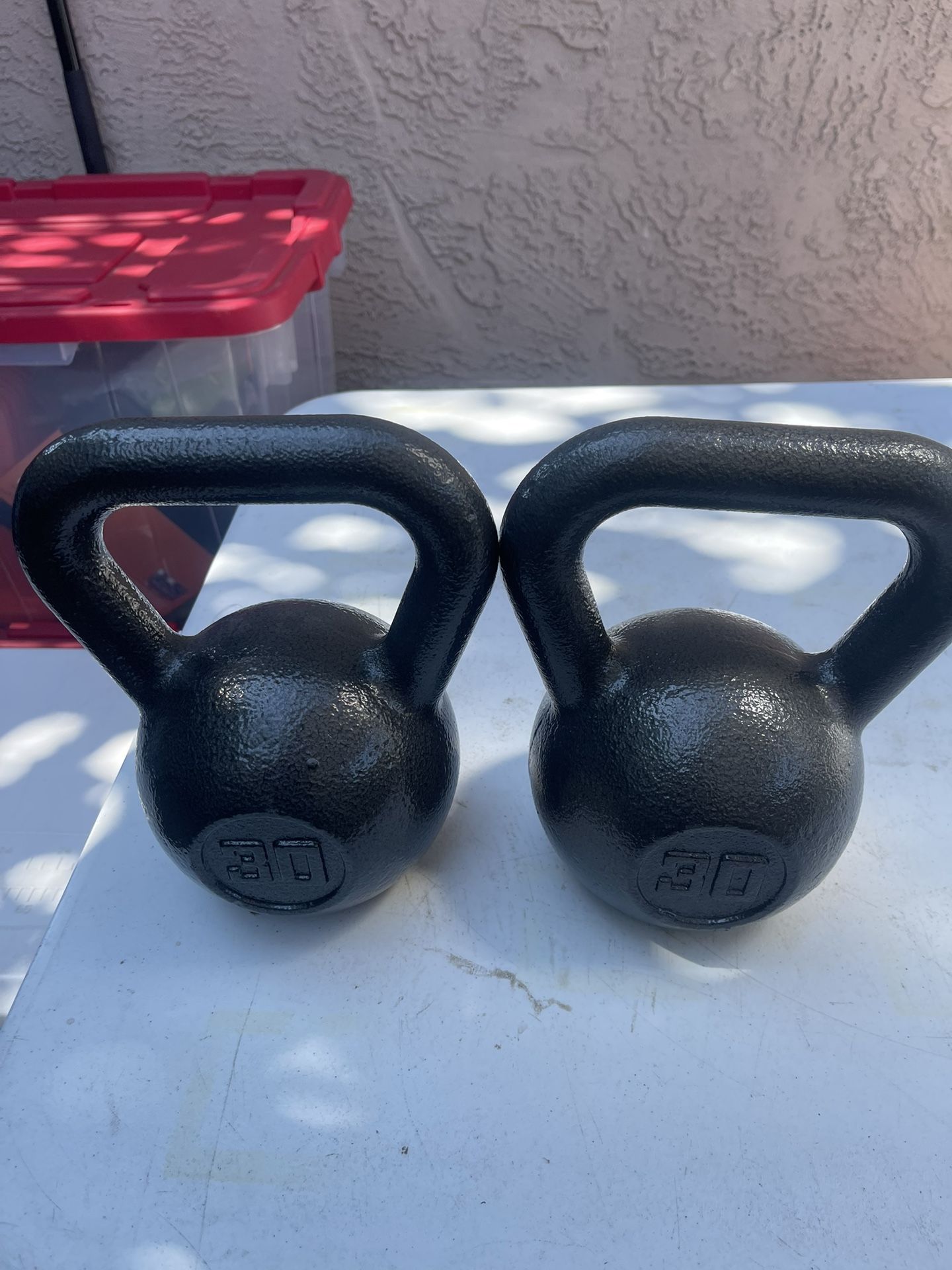 Athletic Works 30lb Kettlebell, Casting Iron, Durable