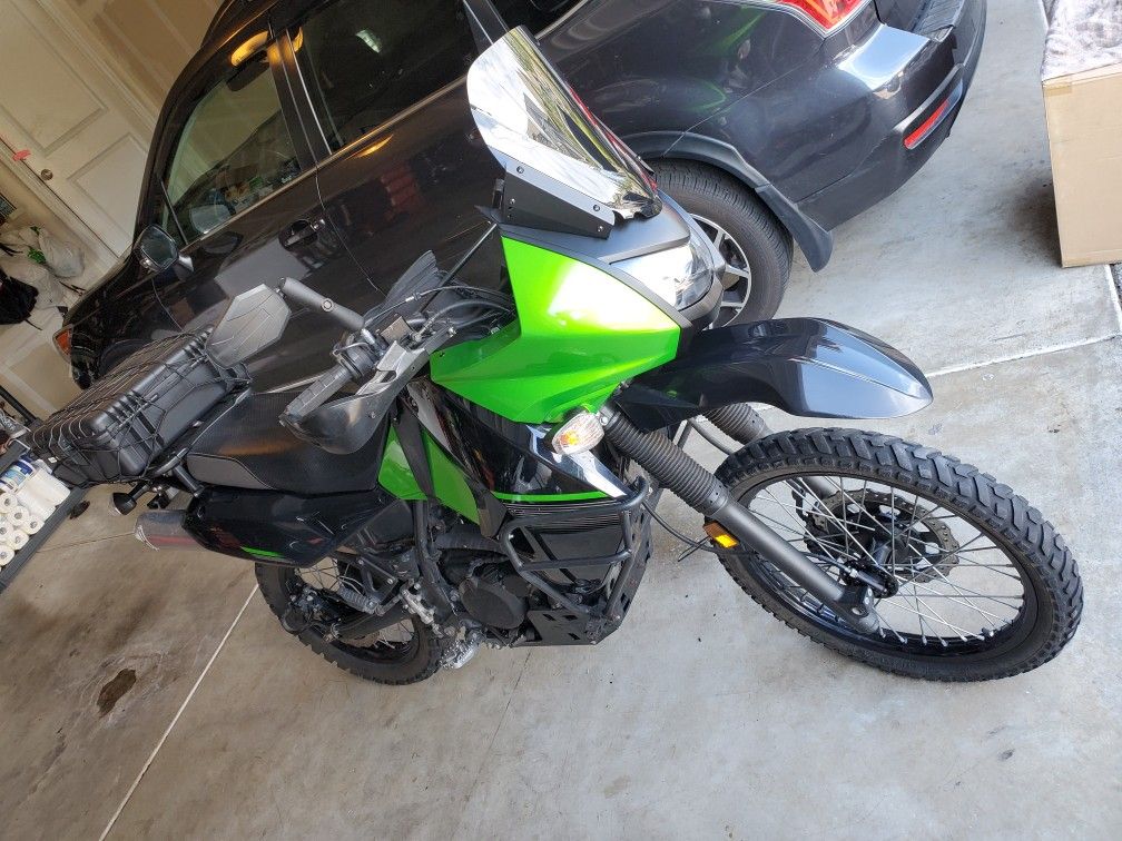 2014.5 Kawasaki KLR 650 Dual Sport Motorcycle Enduro