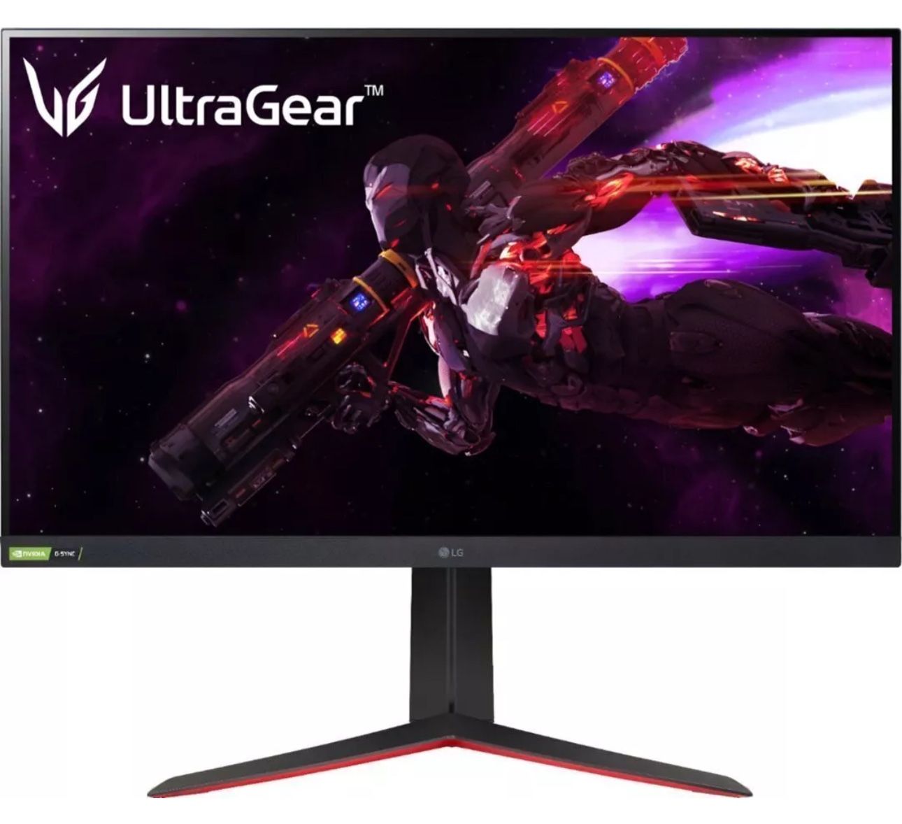 LG UltraGear 32” Nano IPS QHD 1-ms G-SYNC Compatible Monitor With HDR