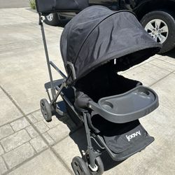 Joovy Caboose LX Sit And Stand Tandem Double Stroller