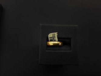Ring - Wedding Band - Yellow Gold 10k (.417) 1.5 grams Size 8