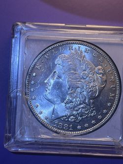 1881s 1$ Silver Morgan 