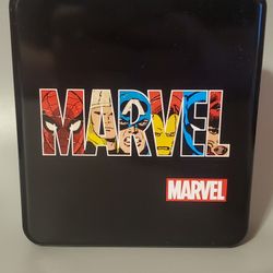Marvel Comics Trifold Wallet In Collectible Metal Tin