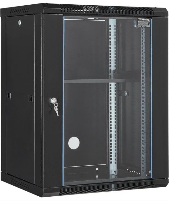 15U Wall/Ground Mount Network Server Cabinet