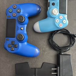 PS4 Controllers With Dual Charging Station