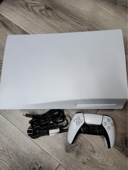 Sony PlayStation 5 Console Disc Edition with PS5 controller w/ TMR Joysticks
