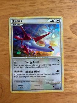 Latias cracked ice HGSS 10 promo