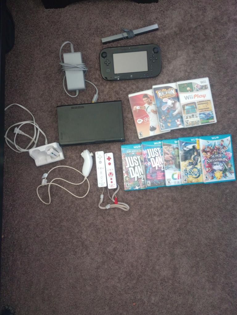 🎮 Nintendo Wii U Console Bundle – Great Games + Accessories! ✅