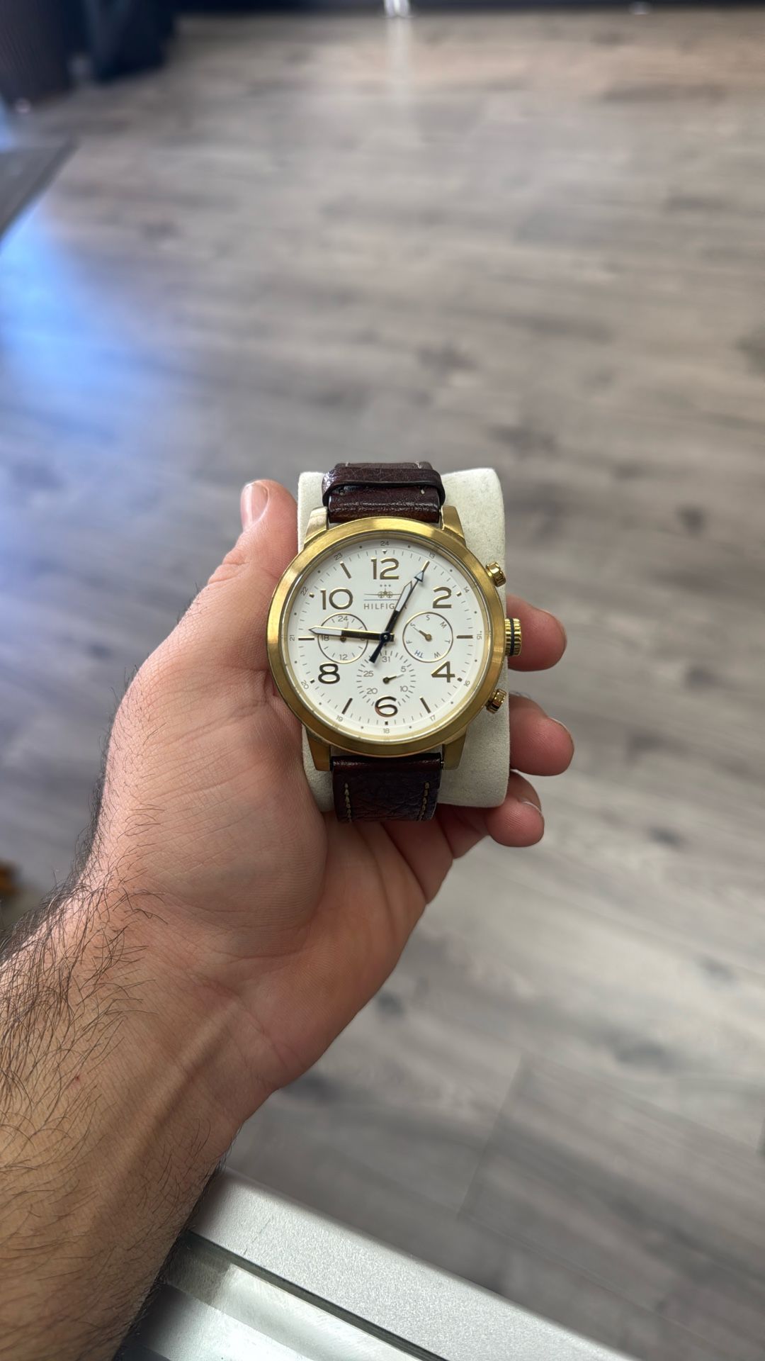 TOMMY HILFIGER Jake Japanese Quartz (Battery-Powered) White Dial Men's Watch