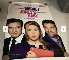 Bridget Jones’s Baby Bus Shelter Poster Approx 48x70