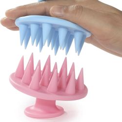 BESTOOL Hair Scalp Massager Shampoo Brush with Soft Silicone Bristle, Scalp Scrubber Exfoliating for