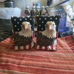 Vintage  Eagle American Flag USA Patriotic *Read Desc.*