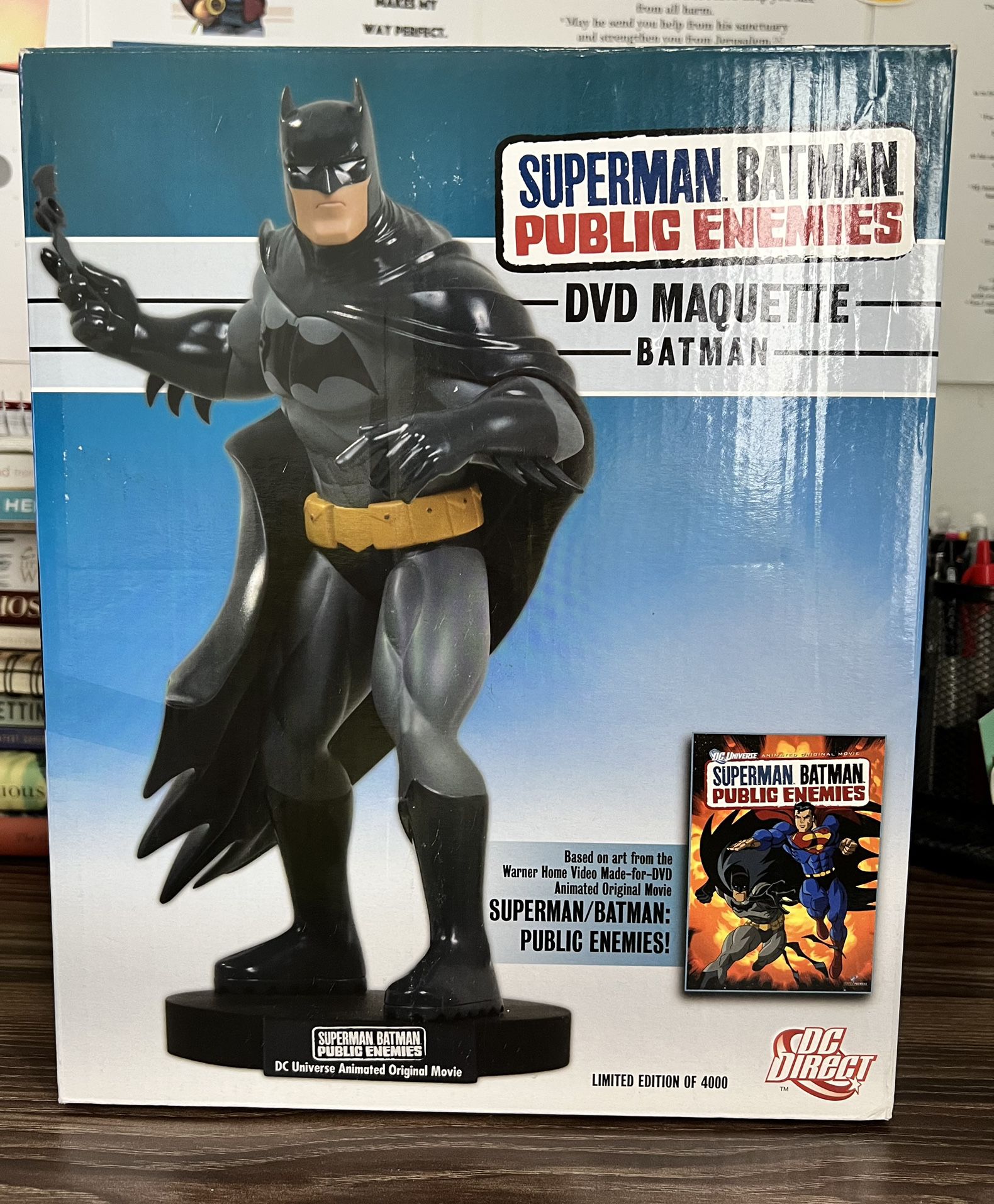DC DIRECT BATMAN PUBLIC ENEMIES MAQUETTE!! Statue Figure Figurine
