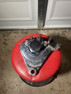 Harley Fxr Chrome Rear Caliper And Mount
