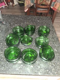 Glass ashtrays